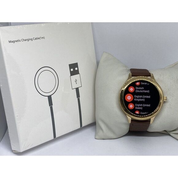 Fossil Gen 3 Authentic Genuine Smart Watch Custom Band FTW6006 DC757 - Picture 1 of 12